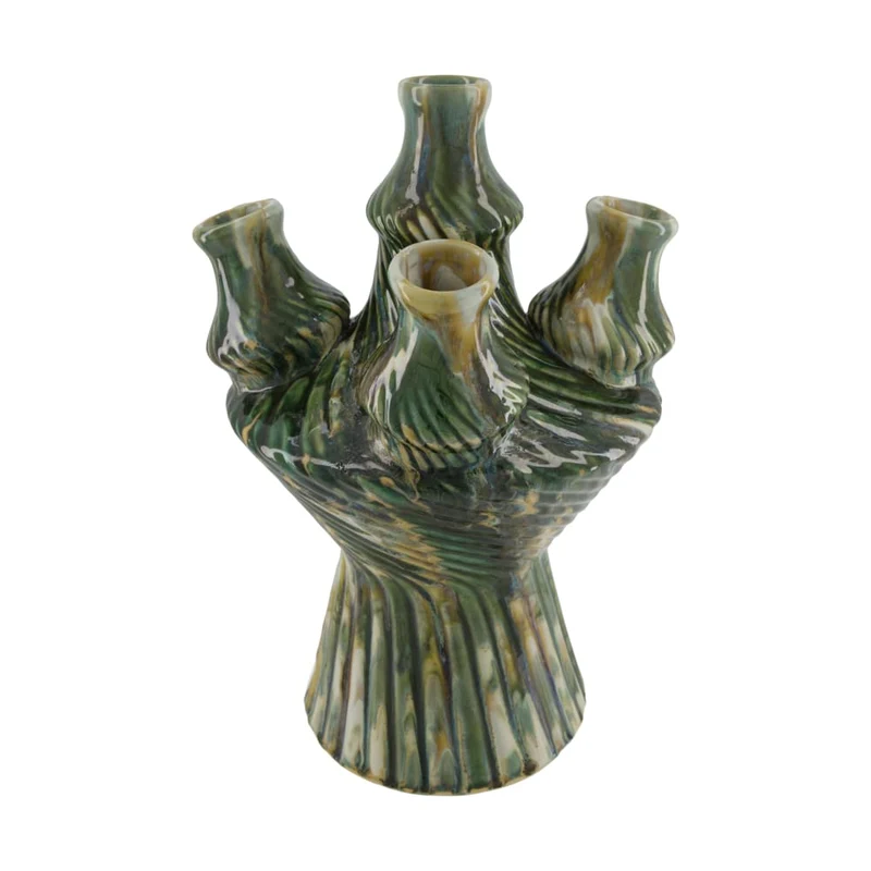 Keramikvase 30x36x43cm Mehrfarbig