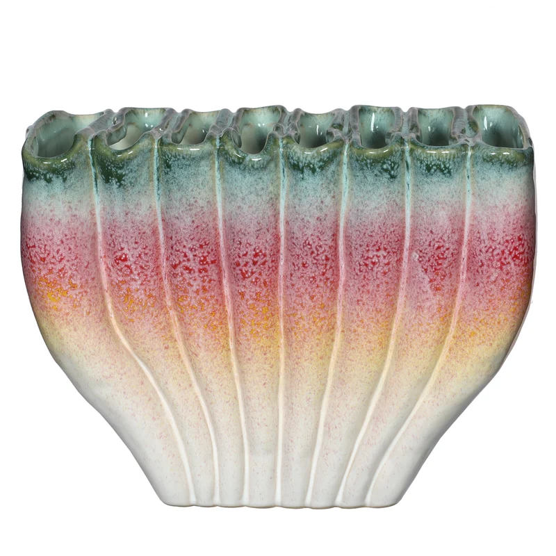 Regenbogenvase L 27 x B 13,7 x H 20 cm