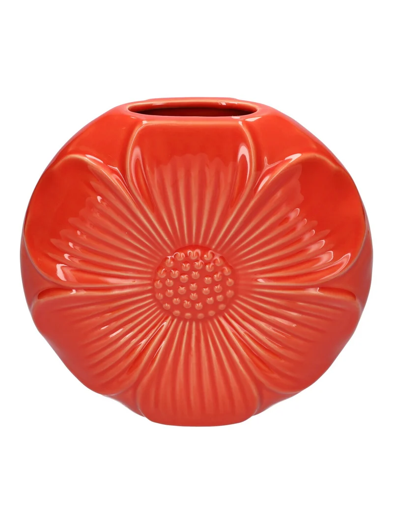 Vase Petal 22,5x6,5x21 Kirsche