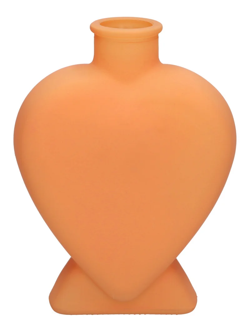 Flasche Lovely 14x6.5x18.5 pfirsichfarben matt