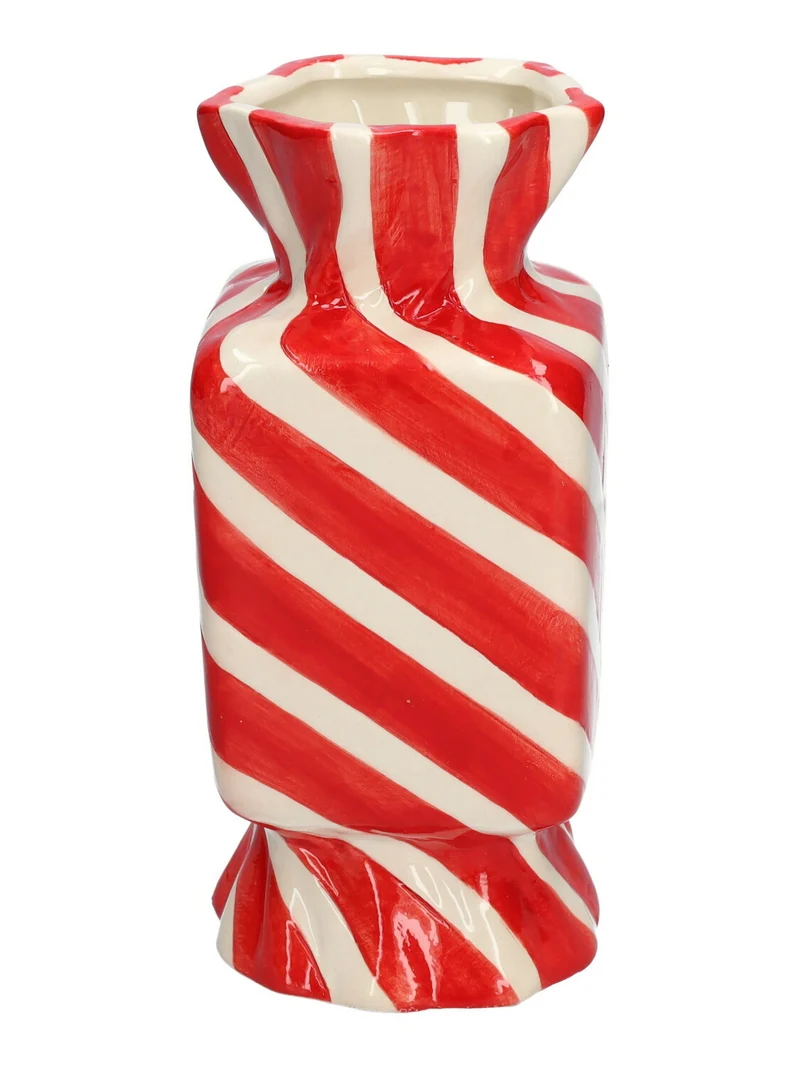 Vase Candy 9x9x20 rot