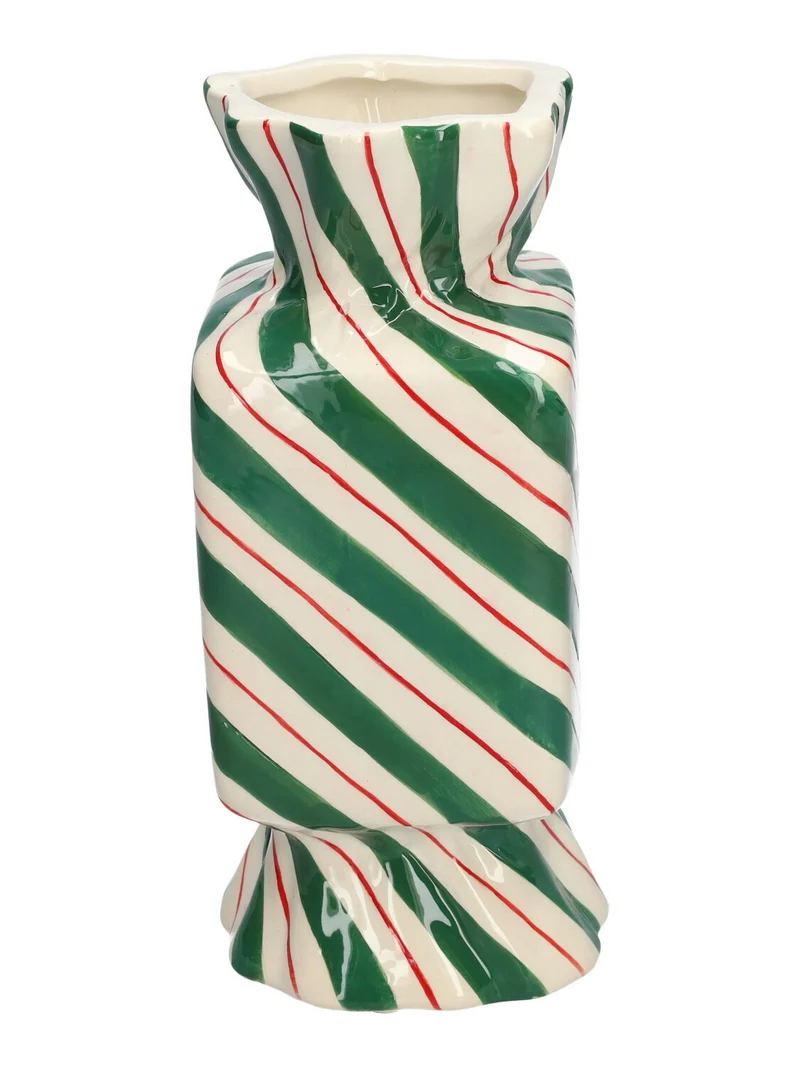 Vase Candy 9x9x20 grün