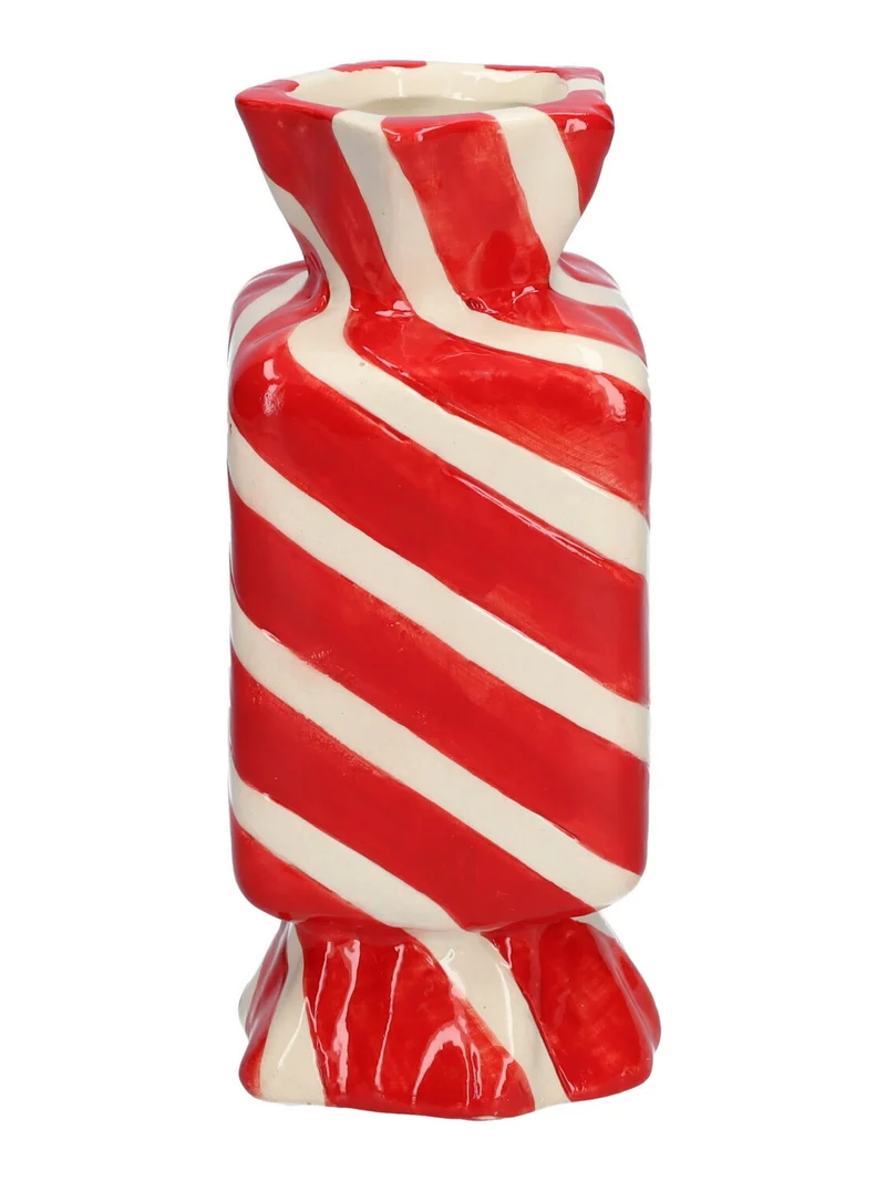 Vase Candy 6,5x6,5x15 rot