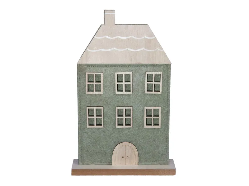 pb. 1 Filzhaus/Stehhaus grün 24x38 cm