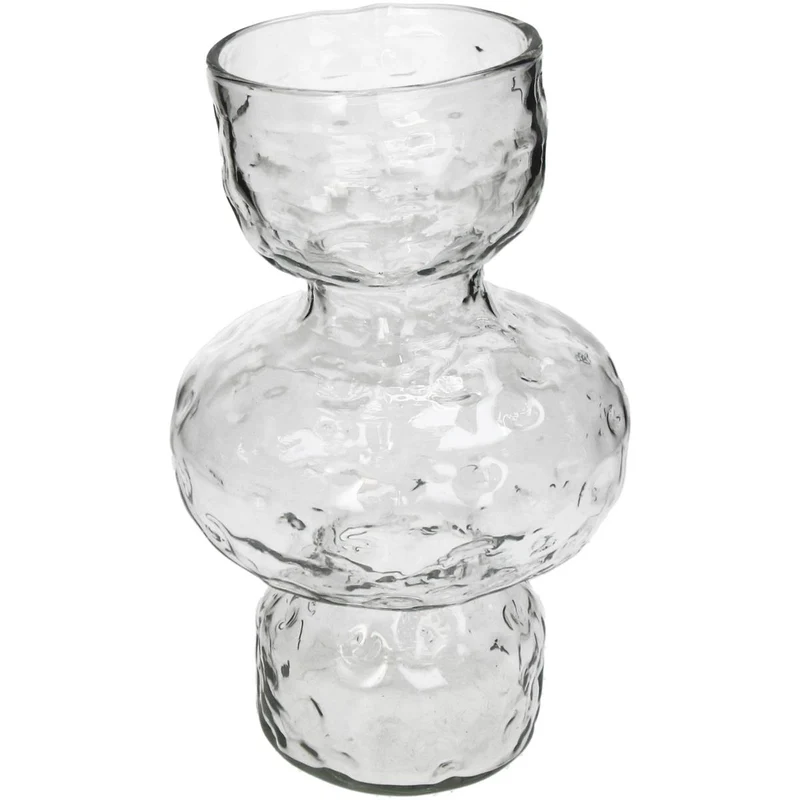 Vase Glas Klar 17x17x27,5cm