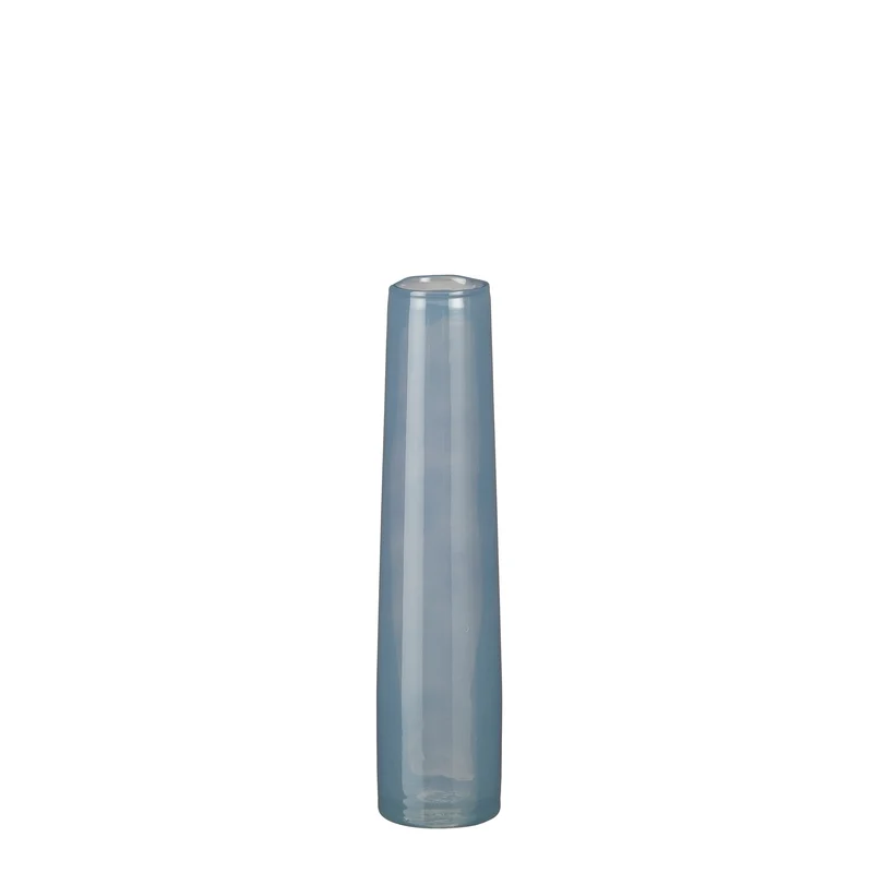 Xandra Einzelblumen-Vase hellblau - H30,5 x D7 cm