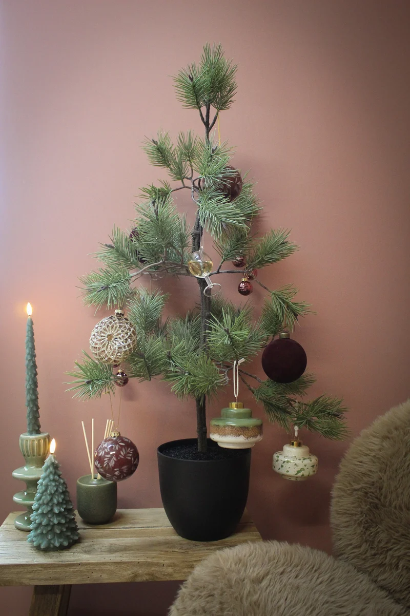Weihnachtskugel Schaumstoff 3cl.ass - dia8cm - sortiert