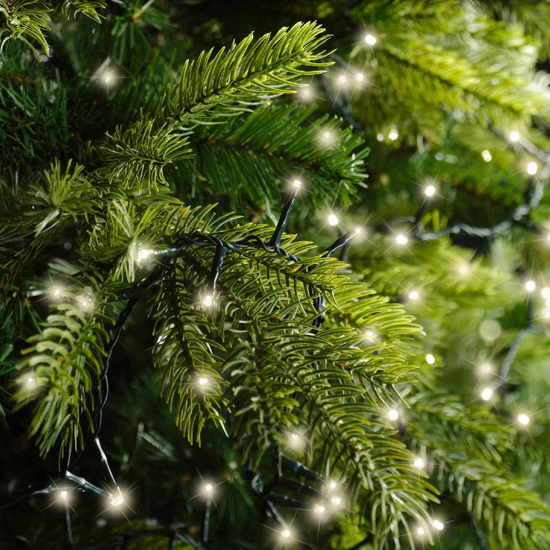 LED-Kompaktleuchten außen grün/warmweiß 1600cm 750LED
