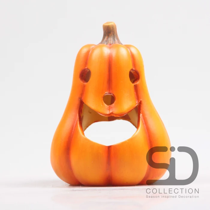 KÜRBIS-TONFLASCHE, HALLOWEEN-FORM, 16 CM