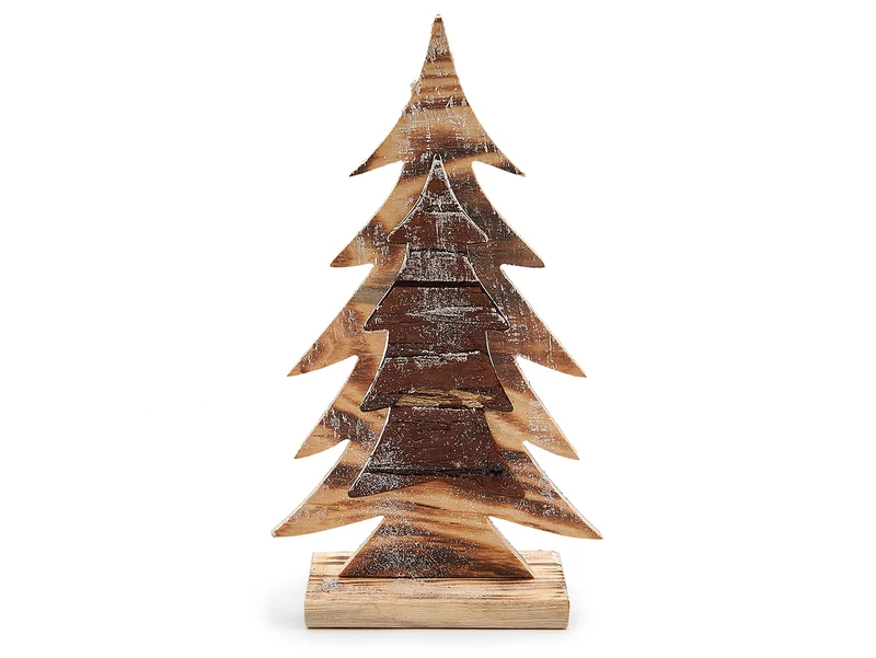 Holz-Kieferbaum 18x32cm