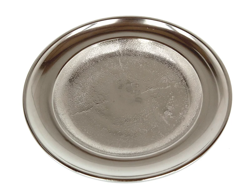 Aluminiumschale rund D25 H3cm Silber
