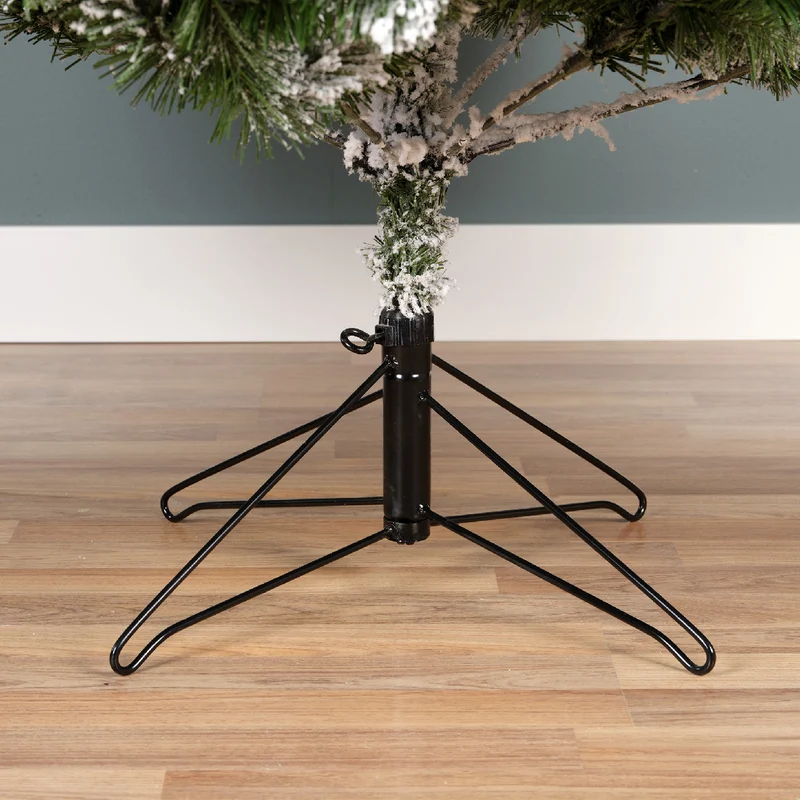 Kaiserlicher Tannenbaum schneeweiß/grün Durchmesser 147 H240 cm