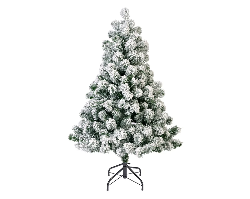 Kaiserlicher Tannenbaum schneeweiß/grün Ø97 H150 cm