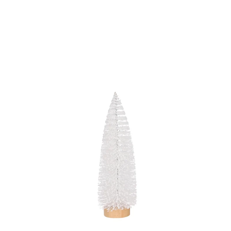 Baum weiß - H25 x D8 cm