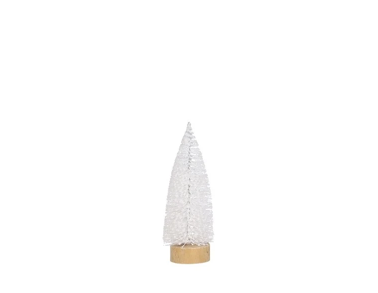 Baum weiß - H15 x D6 cm
