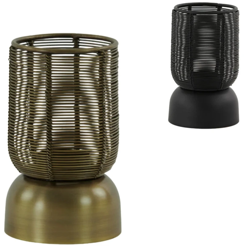 Kerzenhalter Metall Ø9,5x15CM 2er Sortiment