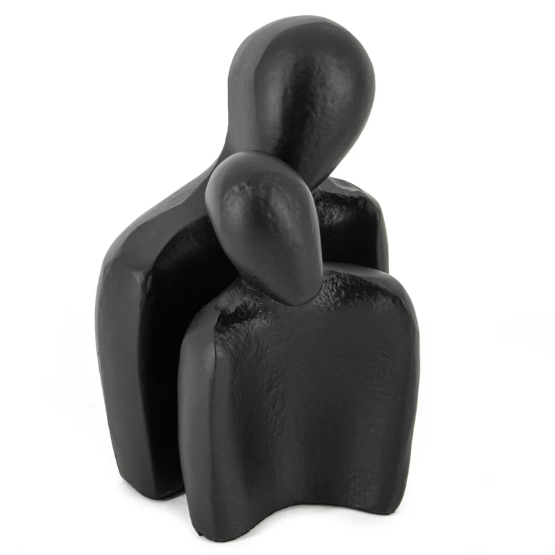 Bild, schwarz, 6,5 x 4,5 x 10,5 cm und 8 x 6 x 12 cm