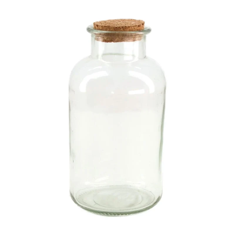 Glasflasche Ø10x20,5cm Transparent
