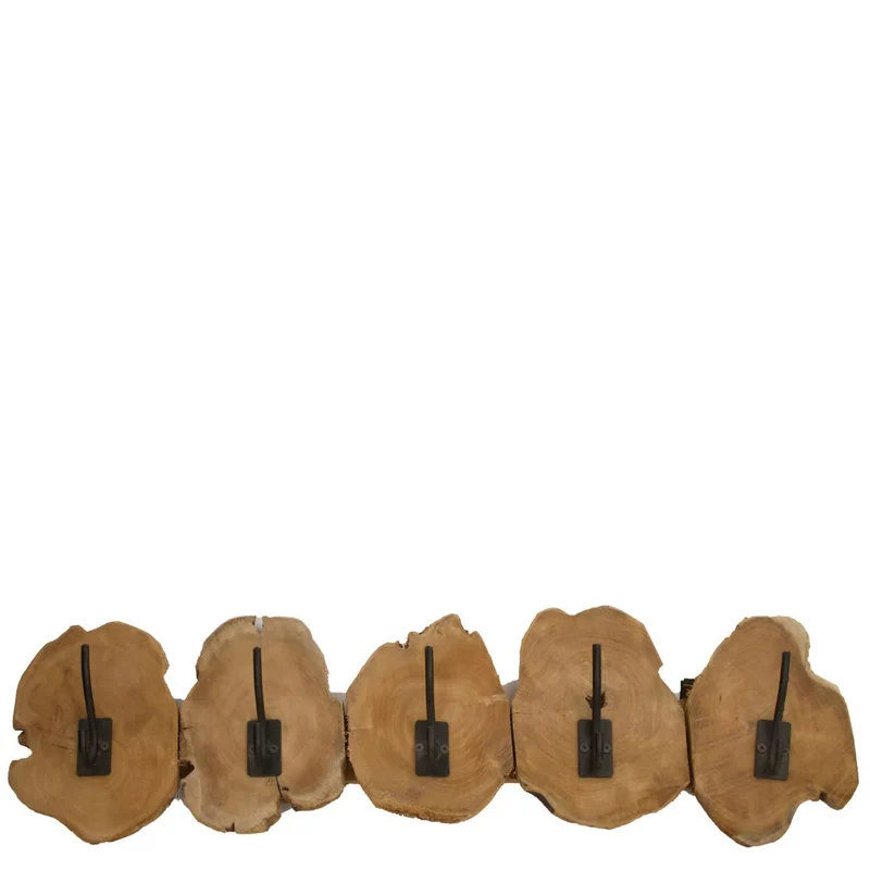 Slice Garderobenständer Teak 78x20x10cm Natur