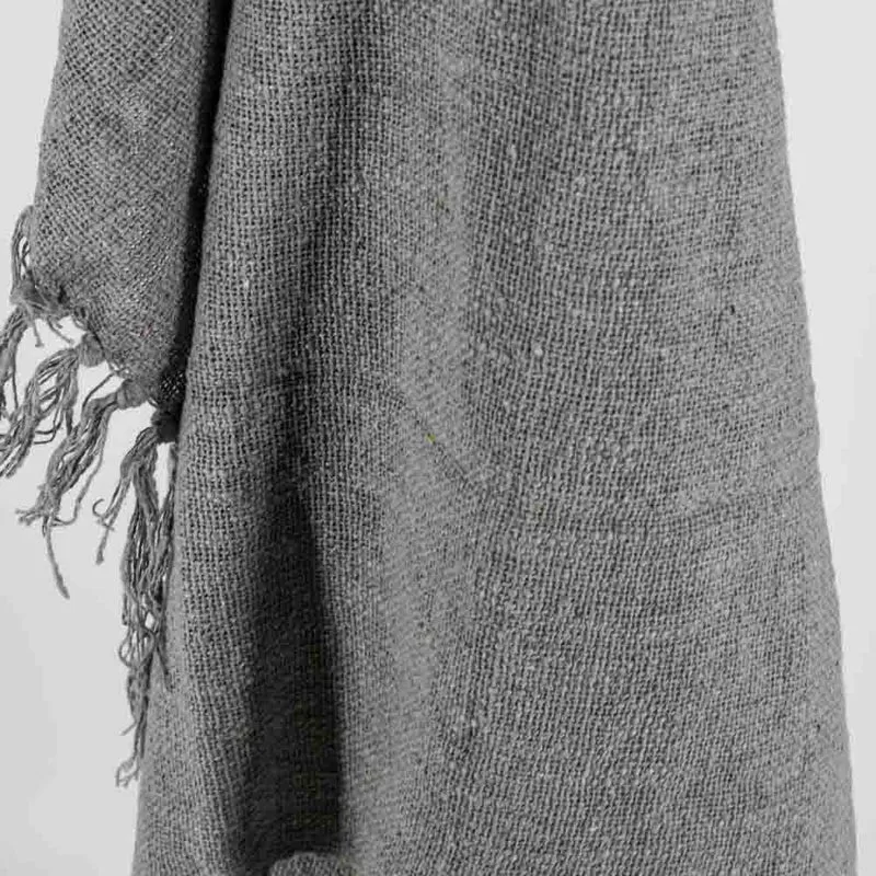 Plaid Cosy 130x160cm hellgrau