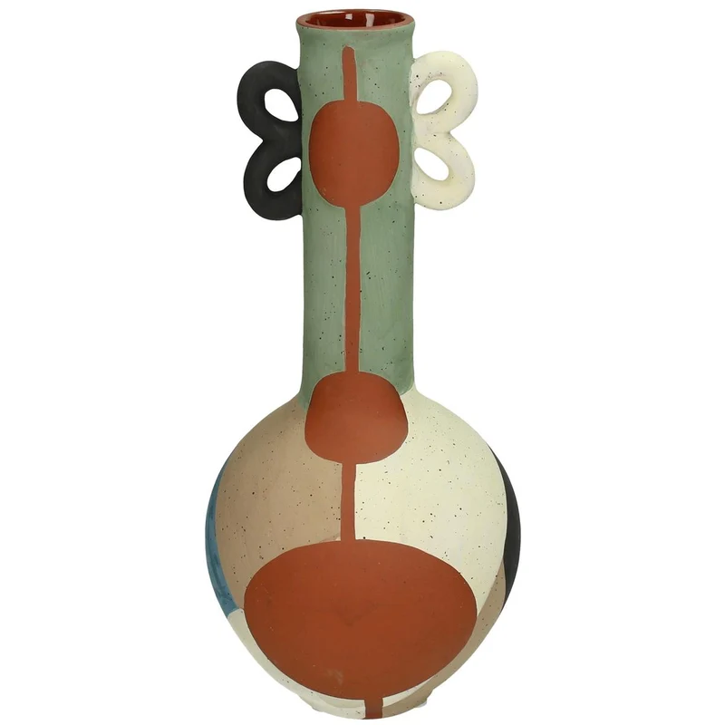 Vase Terracotta Mix 13,8x13,8x30,2cm