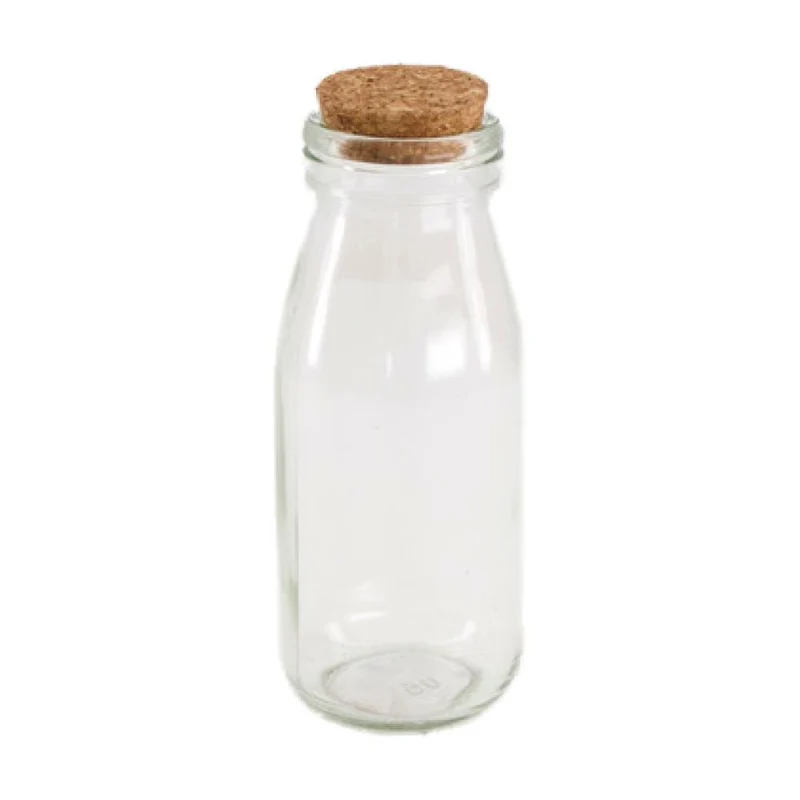 Glasflasche Ø6x14,5cm Transparent