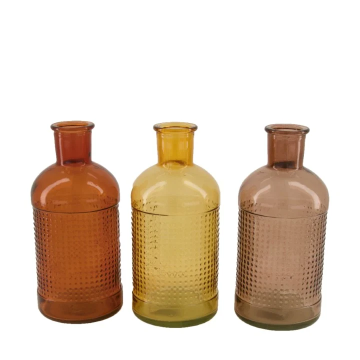 Vase Keramik Ø12x13,5cm Natur