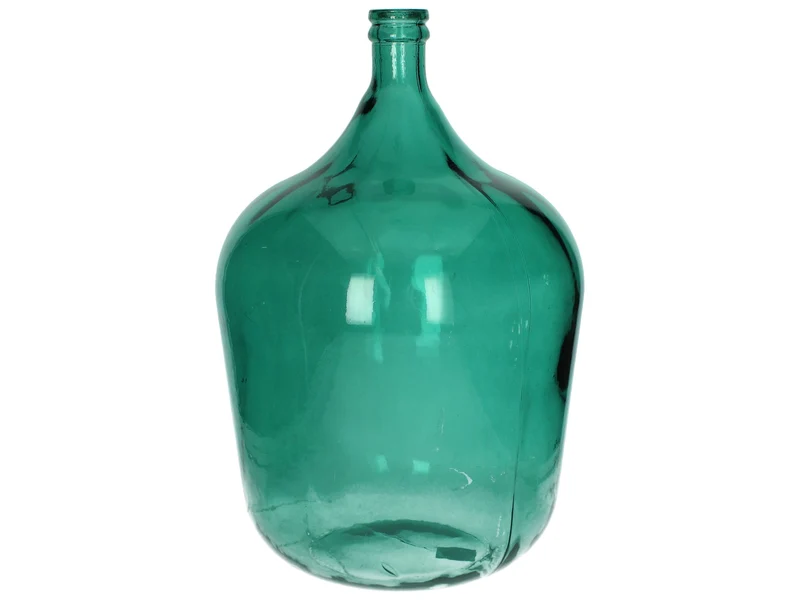 Vase Recyceltes Glas Bronze 15x15x50cm