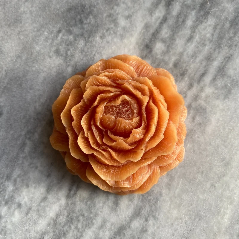 Rose Bernstein Block deluxe 8x8x3,5cm - Sandelholz
