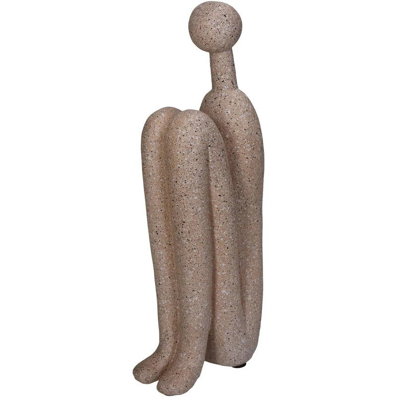 Ornament Mensch Polyresin Beige 10.3x5.5x26.5cm