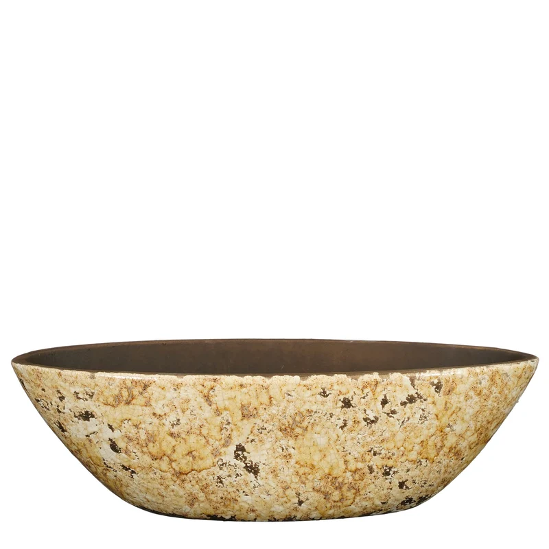 Antica Topf oval l.braun - h15xd48cm