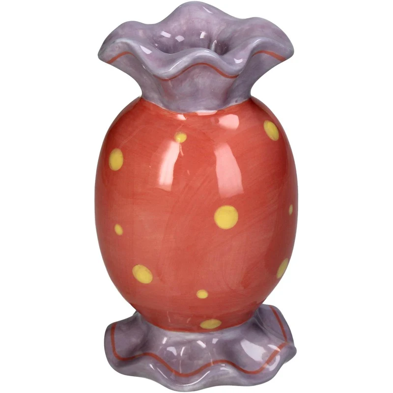 Kerzenständer Candy Fine Earthenware Multi 9x7.8x16.1cm