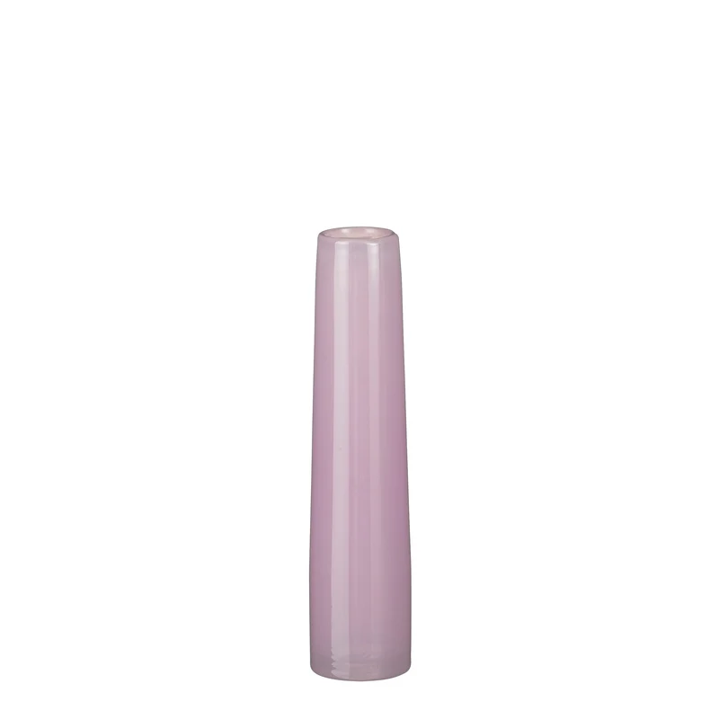 Xandra einzelne Blumenvase flieder - h30.5xd7cm - Glas