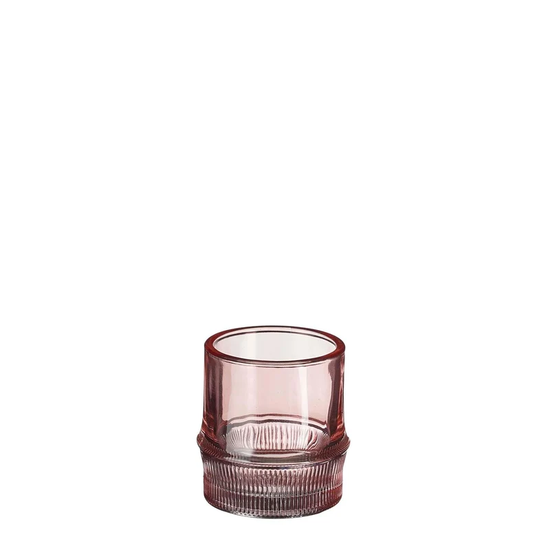 Teelichthalter Pyotr l.rosa - h8xd7,5cm