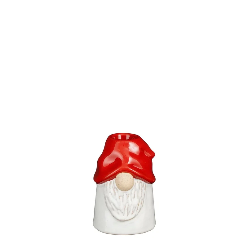 Kerzenständer Santa rot - l7.5xw6.5xh10cm
