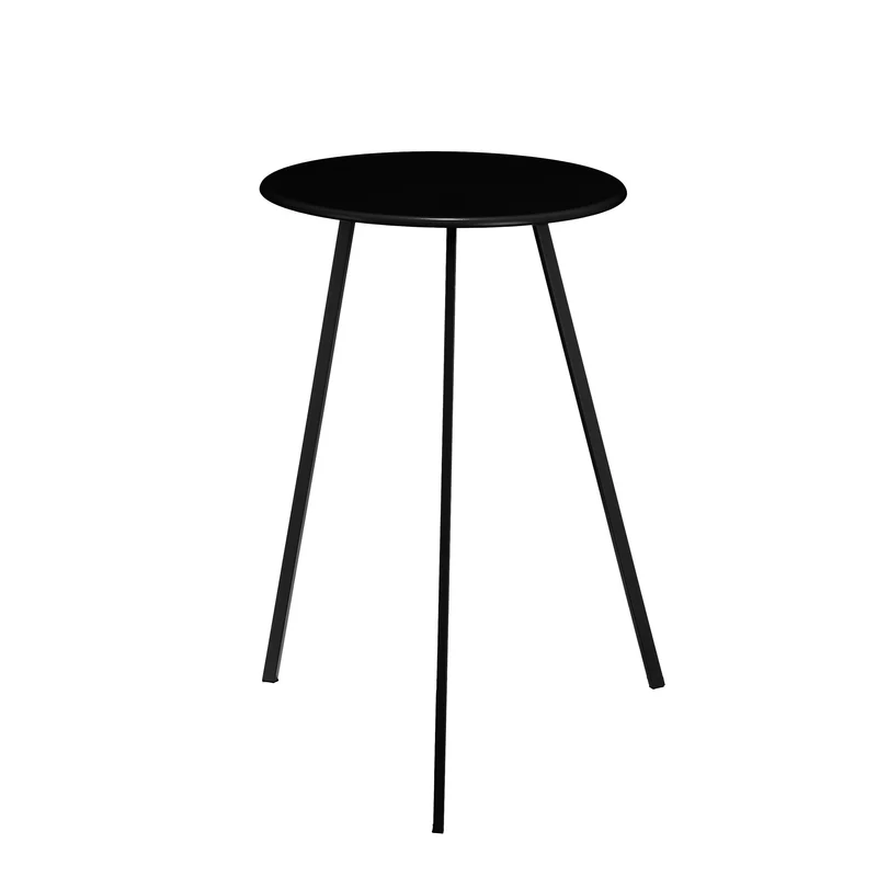 Seatle Beistelltisch schwarz - h58xd38cm