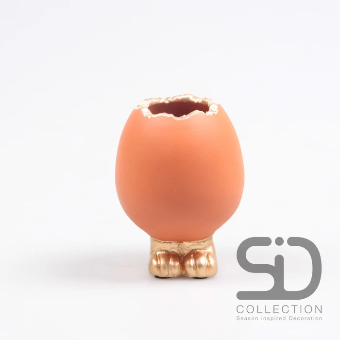 EI ZEMENT MIT FÜSSEN 7,5X7,5X10 CM STEIN ROT