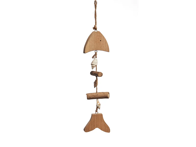 Fischskelett aus Holz 10x36cm