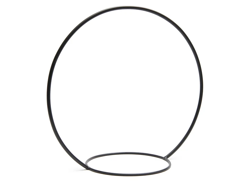 Hängekreis 50cm schwarz