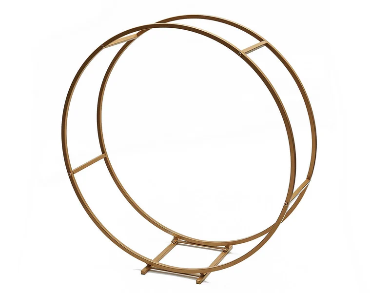 Rahmen Rund 80x24x80cm gold