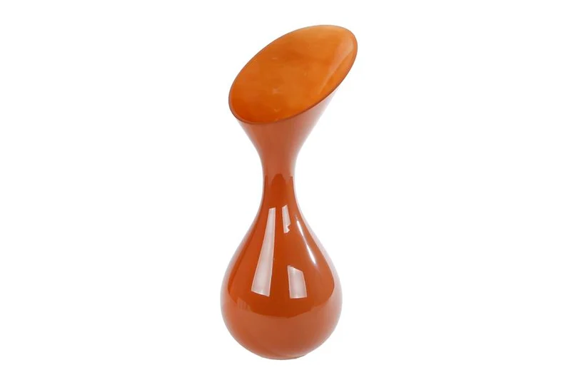 Vase "Lilli" L terra glas 16x16x43cm