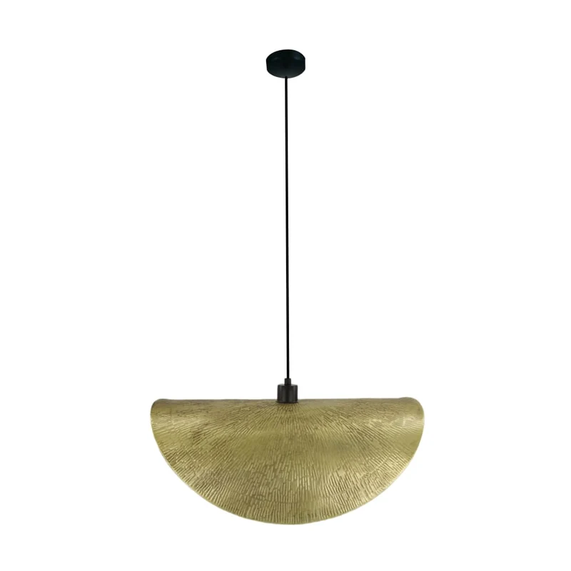 Deckenleuchte Metall 57x32x20cm Gold