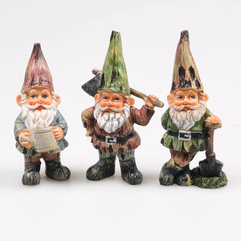 ZWERG 3 SORTIERT POLYESTER 11X7X24 CM