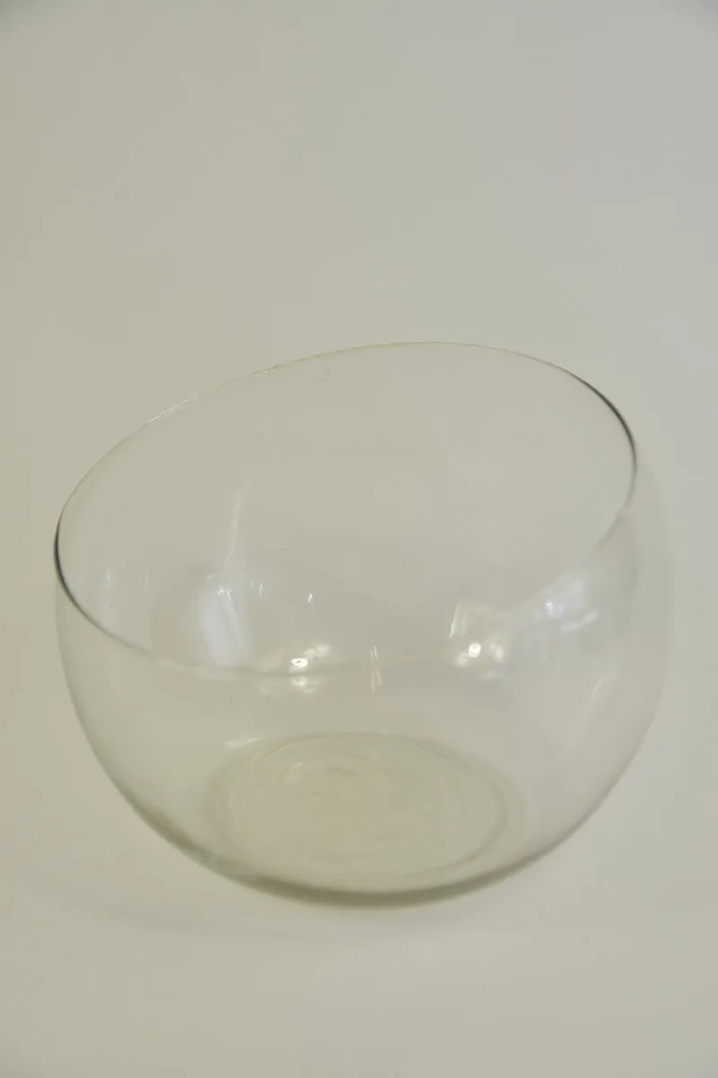 SCHALE ''OLB'' GLASKLAR D20 H15CM