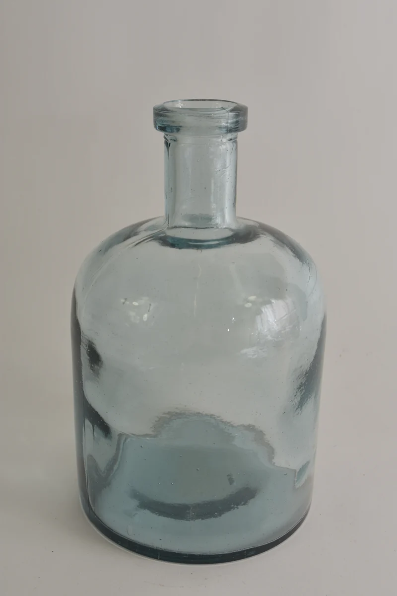 MAXIM FLASCHE GLAS RECYCELT D15 H24CM