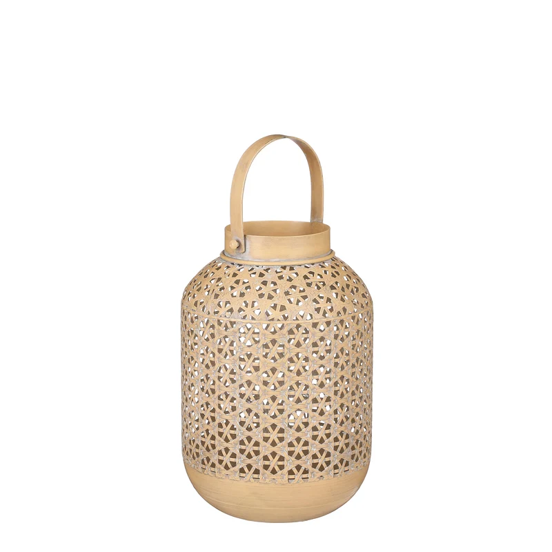 Ciska Laterne l.braun - h25xd16cm