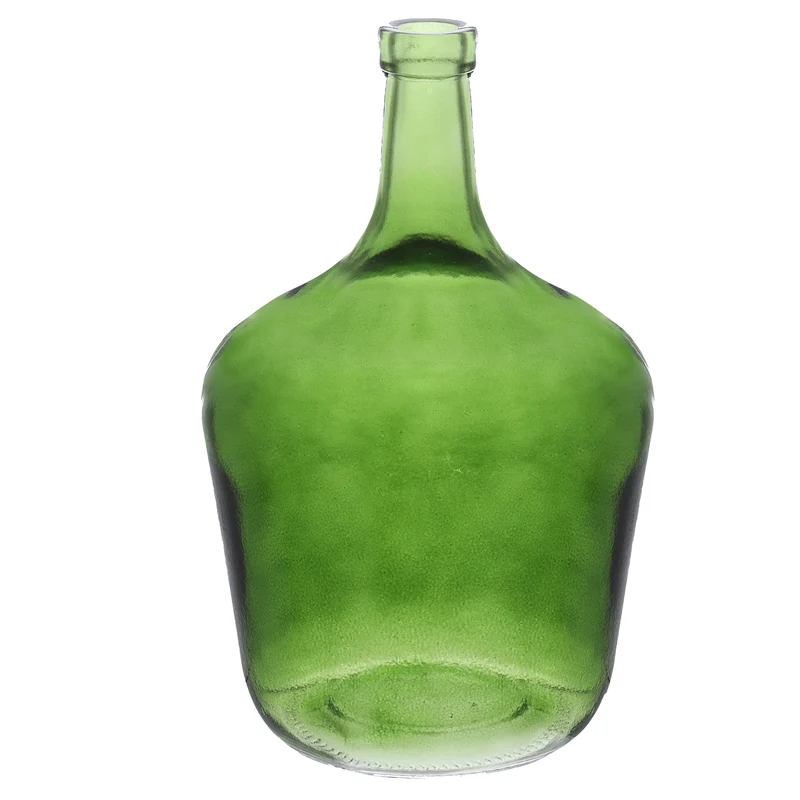 Glasflasche ''Dame jeanne'' 2L Vert Olive (h)24x(d)16cm