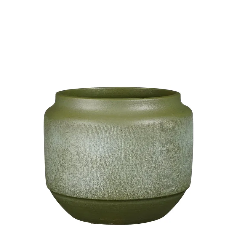 Aveiro Vase rund d.grün - h40xd22cm