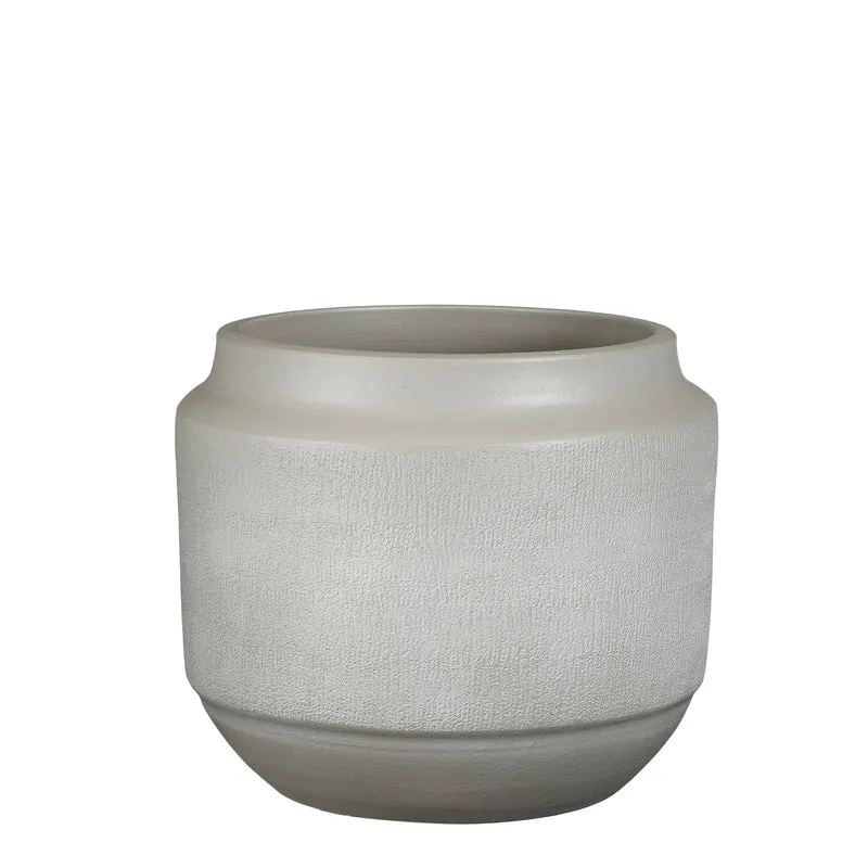 Aveiro Vase rund l.grau - h40xd22cm