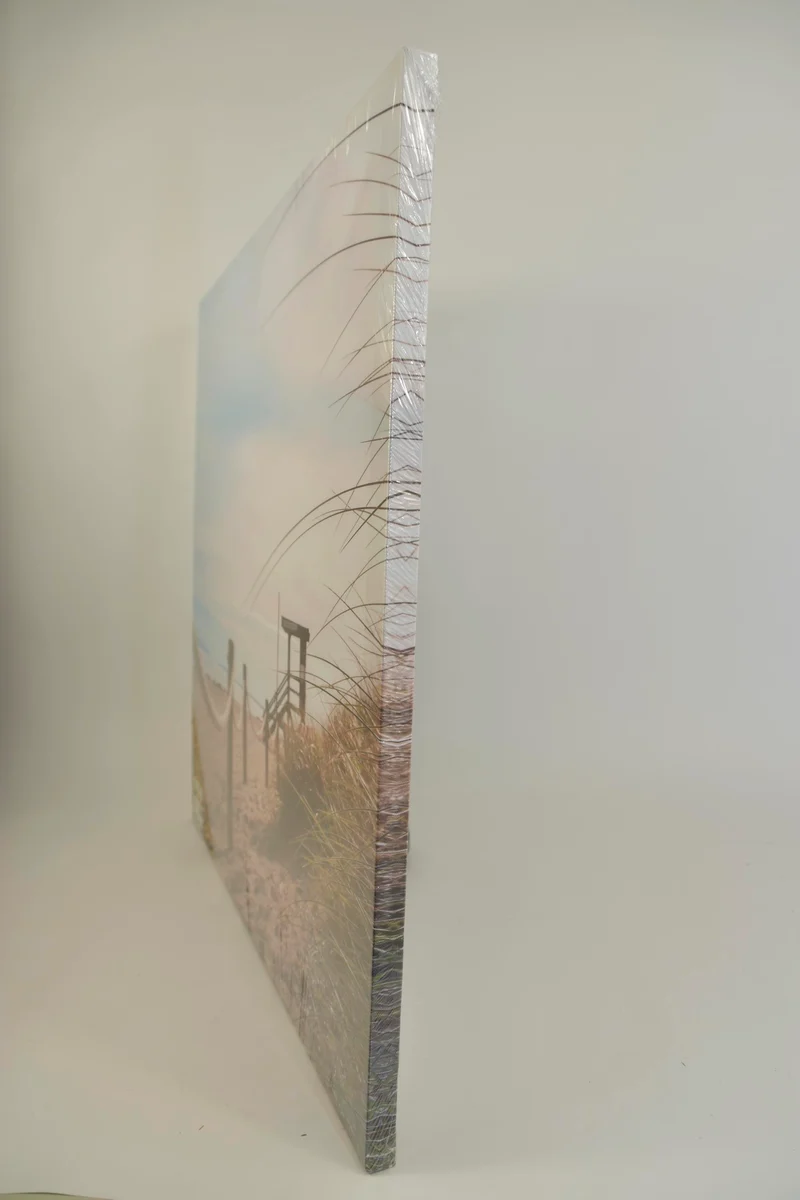 OUTDOOR LEINWAND 58X58CM STRAND STRAND STRAND GRAS